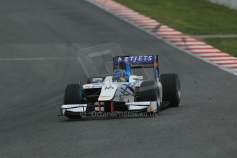 World © Octane Photographic Ltd. GP2 Winter testing, Barcelona, Circuit de Catalunya, 5th March 2013. Barwa Addax Team – Jake Rosenweig. Digital Ref: 0585lw1d1972