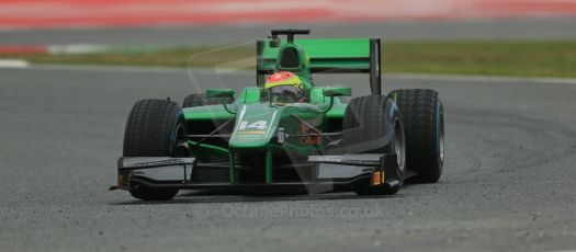 World © Octane Photographic Ltd. GP2 Winter testing, Barcelona, Circuit de Catalunya, 5th March 2013. Caterham Racing – Sergio Canamasas. Digital Ref: 0585lw1d2024