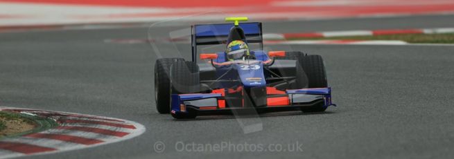 World © Octane Photographic Ltd. GP2 Winter testing, Barcelona, Circuit de Catalunya, 5th March 2013. Hilmer Motorsport – Pal Varhaug. Digital Ref: 0585lw1d2028