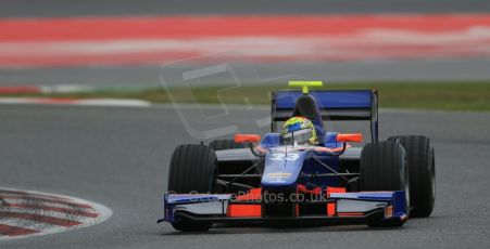 World © Octane Photographic Ltd. GP2 Winter testing, Barcelona, Circuit de Catalunya, 5th March 2013. Hilmer Motorsport – Pal Varhaug. Digital Ref: 0585lw1d2048