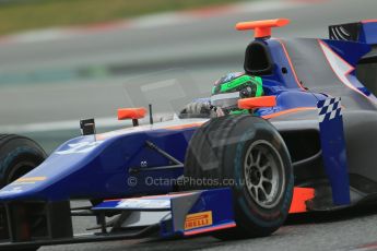 World © Octane Photographic Ltd. GP2 Winter testing, Barcelona, Circuit de Catalunya, 5th March 2013. Hilmer Motorsport – Conor Daly. Digital Ref: 0585lw1d2098