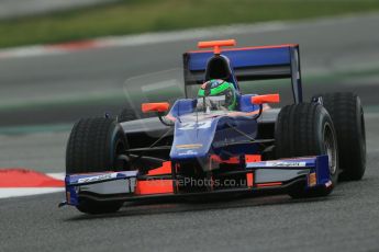 World © Octane Photographic Ltd. GP2 Winter testing, Barcelona, Circuit de Catalunya, 5th March 2013. Hilmer Motorsport – Conor Daly. Digital Ref: 0585lw1d2103