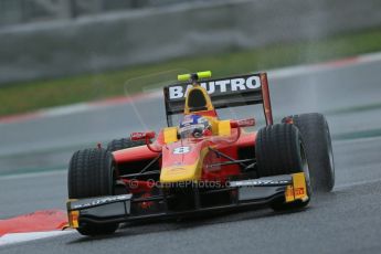 World © Octane Photographic Ltd. GP2 Winter testing, Barcelona, Circuit de Catalunya, 6th March 2013. Racing Engineering – Fabio Leimer. Digital Ref: 0586lw1d2268