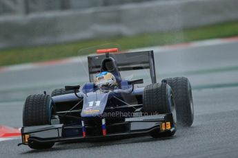 World © Octane Photographic Ltd. GP2 Winter testing, Barcelona, Circuit de Catalunya, 6th March 2013. RUSSIAN TIME – Christopher Zanella. Digital Ref: 0586lw1d2372