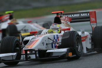 World © Octane Photographic Ltd. GP2 Winter testing, Barcelona, Circuit de Catalunya, 6th March 2013. ART Grand Prix – James Calado followed by his team mate Daniel Abt . Digital Ref: 0586lw1d2414