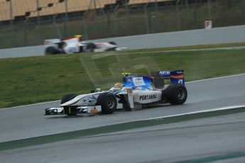 World © Octane Photographic Ltd. GP2 Winter testing, Barcelona, Circuit de Catalunya, 6th March 2013. Barwa Addax Team – Rio Haryanto. Digital Ref: 0586lw1d2431