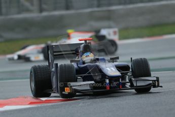 World © Octane Photographic Ltd. GP2 Winter testing, Barcelona, Circuit de Catalunya, 6th March 2013. RUSSIAN TIME – Christopher Zanella. Digital Ref: 0586lw1d2471