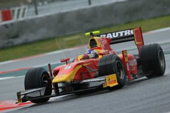 World © Octane Photographic Ltd. GP2 Winter testing, Barcelona, Circuit de Catalunya, 6th March 2013. Racing Engineering – Fabio Leimer. Digital Ref: 0586lw1d2534