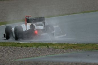 World © Octane Photographic Ltd. GP2 Winter testing, Barcelona, Circuit de Catalunya, 6th March 2013. Racing Engineering – Fabio Leimer. Digital Ref: 0586lw1d2544