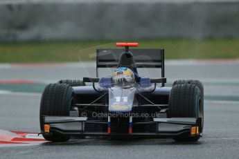 World © Octane Photographic Ltd. GP2 Winter testing, Barcelona, Circuit de Catalunya, 6th March 2013. RUSSIAN TIME – Christopher Zanella. Digital Ref: 0586lw1d2573