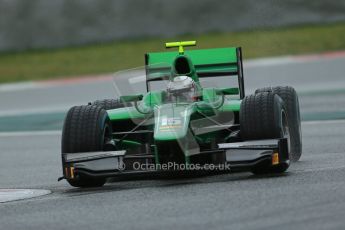 World © Octane Photographic Ltd. GP2 Winter testing, Barcelona, Circuit de Catalunya, 6th March 2013. Caterham Racing – Ma Qing Hua. Digital Ref: 0586lw1d2636