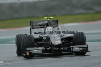 World © Octane Photographic Ltd. GP2 Winter testing, Barcelona, Circuit de Catalunya, 6th March 2013. Venezuela GP Lazarus – Kevin Giovesi. Digital Ref: 0586lw1d2652