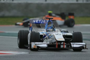 World © Octane Photographic Ltd. GP2 Winter testing, Barcelona, Circuit de Catalunya, 6th March 2013. Barwa Addax Team – Jake Rosenweig. Digital Ref: 0586lw1d2657