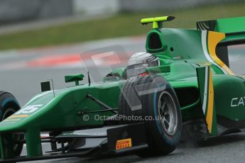 World © Octane Photographic Ltd. GP2 Winter testing, Barcelona, Circuit de Catalunya, 6th March 2013. Caterham Racing – Ma Qing Hua. Digital Ref: 0586lw1d2668