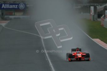 World © Octane Photographic Ltd. GP2 Winter testing, Barcelona, Circuit de Catalunya, 6th March 2013. Arden – Johnny Cecotto. Digital Ref:  0586lw1d2723