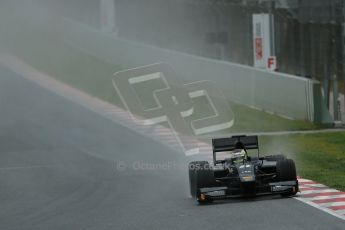 World © Octane Photographic Ltd. GP2 Winter testing, Barcelona, Circuit de Catalunya, 6th March 2013. Venezuela GP Lazarus – Rene Binder. Digital Ref: 0586lw1d2730