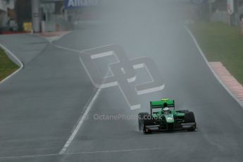 World © Octane Photographic Ltd. GP2 Winter testing, Barcelona, Circuit de Catalunya, 6th March 2013. Caterham Racing – Ma Qing Hua. Digital Ref: 0586lw1d2769