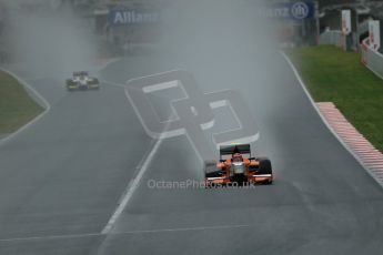 World © Octane Photographic Ltd. GP2 Winter testing, Barcelona, Circuit de Catalunya, 6th March 2013. MP Motorsport – Daniel de Jong. Digital Ref: 0586lw1d2789