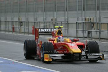 World © Octane Photographic Ltd. GP2 Winter testing, Barcelona, Circuit de Catalunya, 6th March 2013. Racing Engineering – Fabio Leimer. Digital Ref: 0586lw1d2842