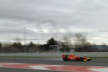 World © Octane Photographic Ltd. GP2 Winter testing, Barcelona, Circuit de Catalunya, 6th March 2013. Racing Engineering – Julien Leal. Digital Ref: 0586lw7d1494