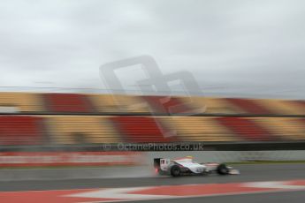 World © Octane Photographic Ltd. GP2 Winter testing, Barcelona, Circuit de Catalunya, 6th March 2013. Rapax – Simon Trummer. Digital Ref: 0586lw7d1501