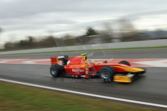 World © Octane Photographic Ltd. GP2 Winter testing, Barcelona, Circuit de Catalunya, 6th March 2013. Racing Engineering – Fabio Leimer. Digital Ref: 0586lw7d1535