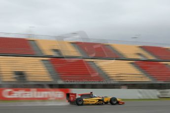 World © Octane Photographic Ltd. GP2 Winter testing, Barcelona, Circuit de Catalunya, 6th March 2013. DAMS – Marcus Ericsson. Digital Ref: 0586lw7d1569