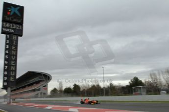 World © Octane Photographic Ltd. GP2 Winter testing, Barcelona, Circuit de Catalunya, 6th March 2013. Racing Engineering – Julien Leal. Digital Ref: 0586lw7d1581