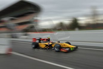 World © Octane Photographic Ltd. GP2 Winter testing, Barcelona, Circuit de Catalunya, 6th March 2013. DAMS – Stephane Richelmi. Digital Ref: l