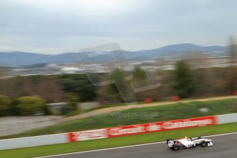 World © Octane Photographic Ltd. GP2 Winter testing, Barcelona, Circuit de Catalunya, 6th March 2013. Rapax – Simon Trummer. Digital Ref: 0586lw7d1716