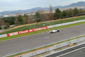 World © Octane Photographic Ltd. GP2 Winter testing, Barcelona, Circuit de Catalunya, 6th March 2013. Trident Racing – Rodolfo Gonzalez. Digital Ref: 0586lw7d1735