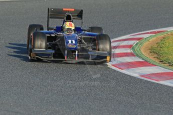 World © Octane Photographic Ltd. GP2 Winter testing, Barcelona, Circuit de Catalunya, 7th March 2013. RUSSIAN TIME –Robin Frijns. Digital Ref: 0587lw1d3034