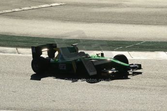 World © Octane Photographic Ltd. GP2 Winter testing, Barcelona, Circuit de Catalunya, 7th March 2013. Caterham Racing – Sergio Canamasas. Digital Ref: 0587lw1d3056