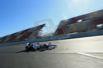 World © Octane Photographic Ltd. GP2 Winter testing, Barcelona, Circuit de Catalunya, 7th March 2013. Rapax – Stefano Coletti. Digital Ref: 0587lw1d3304