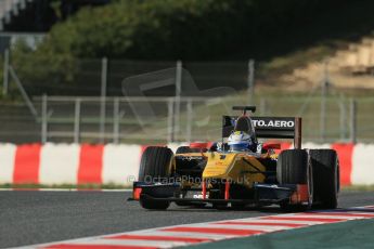 World © Octane Photographic Ltd. GP2 Winter testing, Barcelona, Circuit de Catalunya, 7th March 2013. DAMS – Marcus Ericsson. Digital Ref: 0587lw1d3325