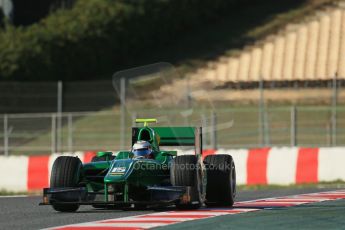 World © Octane Photographic Ltd. GP2 Winter testing, Barcelona, Circuit de Catalunya, 7th March 2013. Caterham Racing – Ma Qing Hua. Digital Ref: 0587lw1d3330