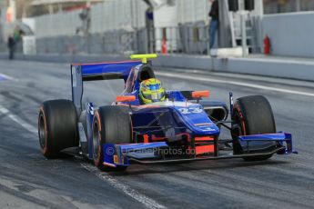 World © Octane Photographic Ltd. GP2 Winter testing, Barcelona, Circuit de Catalunya, 7th March 2013. Hilmer Motorsport – Pal Varhaug. Digital Ref: 0587lw1d3408