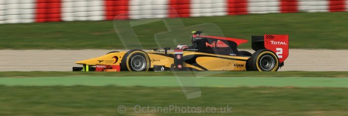 World © Octane Photographic Ltd. GP2 Winter testing, Barcelona, Circuit de Catalunya, 7th March 2013. DAMS – Stephane Richelmi. Digital Ref: 0587lw1d3461