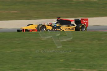 World © Octane Photographic Ltd. GP2 Winter testing, Barcelona, Circuit de Catalunya, 7th March 2013. DAMS – Marcus Ericsson. Digital Ref: 0587lw1d3500