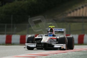 World © Octane Photographic Ltd. GP2 Winter testing, Barcelona, Circuit de Catalunya, 7th March 2013. Rapax – Simon Trummer. Digital Ref: 0587lw1d3599