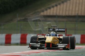 World © Octane Photographic Ltd. GP2 Winter testing, Barcelona, Circuit de Catalunya, 7th March 2013. DAMS – Marcus Ericsson. Digital Ref: 0587lw1d3610