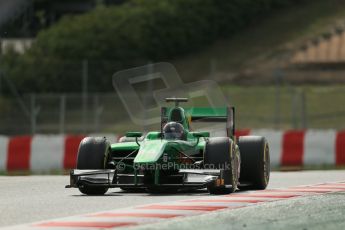 World © Octane Photographic Ltd. GP2 Winter testing, Barcelona, Circuit de Catalunya, 7th March 2013. Caterham Racing – Sergio Canamasas. Digital Ref: 0587lw1d3761