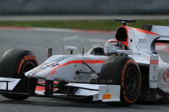 World © Octane Photographic Ltd. GP2 Winter testing, Barcelona, Circuit de Catalunya, 7th March 2013. Rapax – Stefano Coletti. Digital Ref:  0587lw1d3812