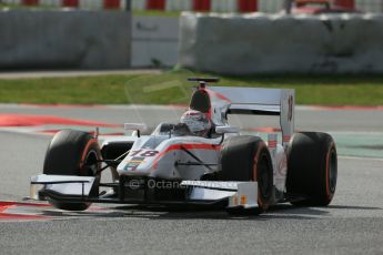 World © Octane Photographic Ltd. GP2 Winter testing, Barcelona, Circuit de Catalunya, 7th March 2013. Rapax – Stefano Coletti. Digital Ref: 0587lw1d3832