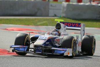 World © Octane Photographic Ltd. GP2 Winter testing, Barcelona, Circuit de Catalunya, 7th March 2013. Trident Racing – Rodolfo Gonzalez. Digital Ref: 0587lw1d3845