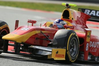 World © Octane Photographic Ltd. GP2 Winter testing, Barcelona, Circuit de Catalunya, 7th March 2013. Racing Engineering – Fabio Leimer. Digital Ref: 0587lw1d3849