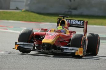 0587lw1d3849World © Octane Photographic Ltd. GP2 Winter testing, Barcelona, Circuit de Catalunya, 7th March 2013. Racing Engineering – Julian Lea. Digital Ref: 0587lw1d3864