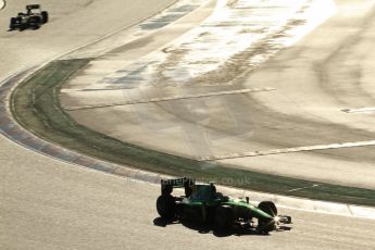 World © Octane Photographic Ltd. GP2 Winter testing, Barcelona, Circuit de Catalunya, 7th March 2013. Caterham Racing – Ma Qing Hua. Digital Ref: 0587lw7d2057