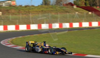 World © Octane Photographic Ltd. GP2 Winter testing, Barcelona, Circuit de Catalunya, 7th March 2013. Carlin – Jolyon Palmer. Digital Ref: 0587lw7d2098