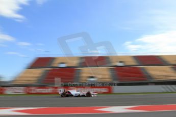 World © Octane Photographic Ltd. GP2 Winter testing, Barcelona, Circuit de Catalunya, 7th March 2013. Rapax – Simon Trummer. Digital Ref: 0587lw7d2196